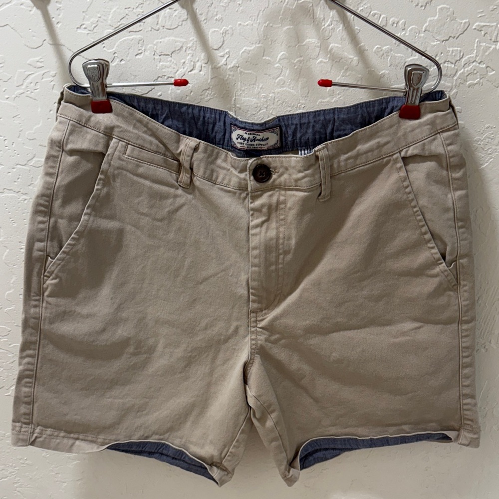 Flag & Anthem Men’s Khaki Shorts - 34
